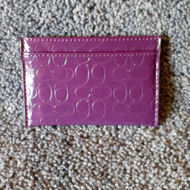 Certified Authentic Coach Card Holder
